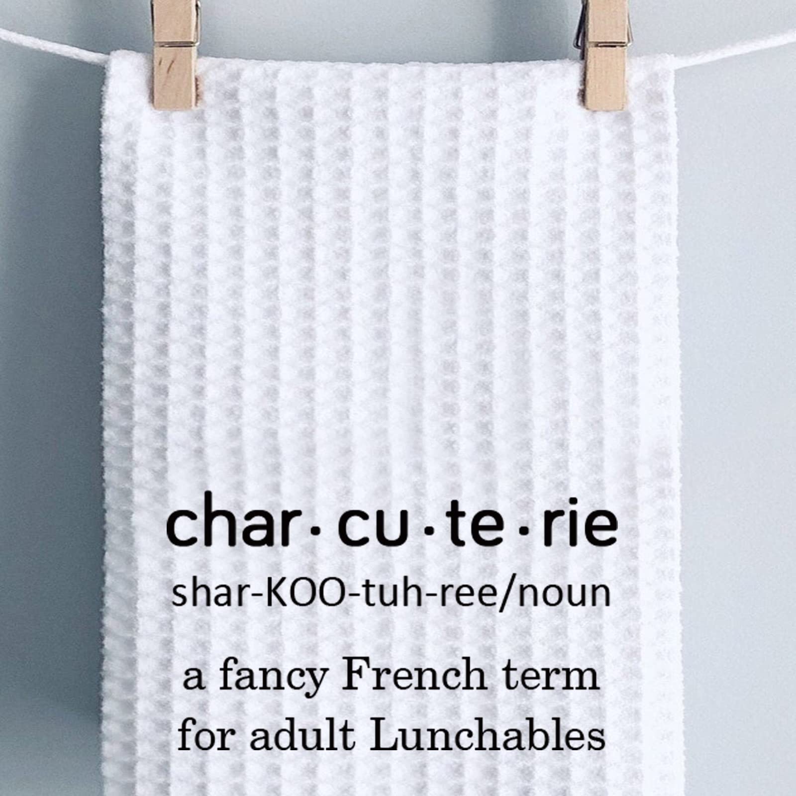 Pwhaoo Charcuterie Kitchen Towel Charcuterie Definition Kitchen Towel Charcuterie Board Gift Charcuterie Lover Gift (Char. Cu. T